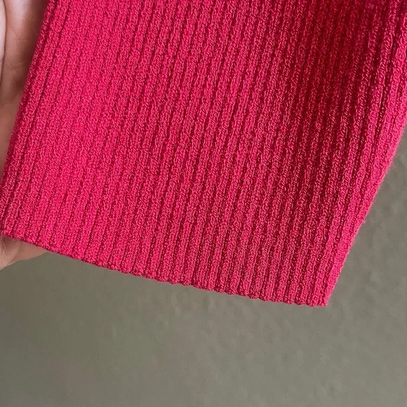 Ann Taylor Off-the-Shoulder Sweater in Pink - Picture 3 of 6